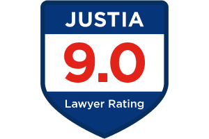 Justia 9.0 Lawyer Rating